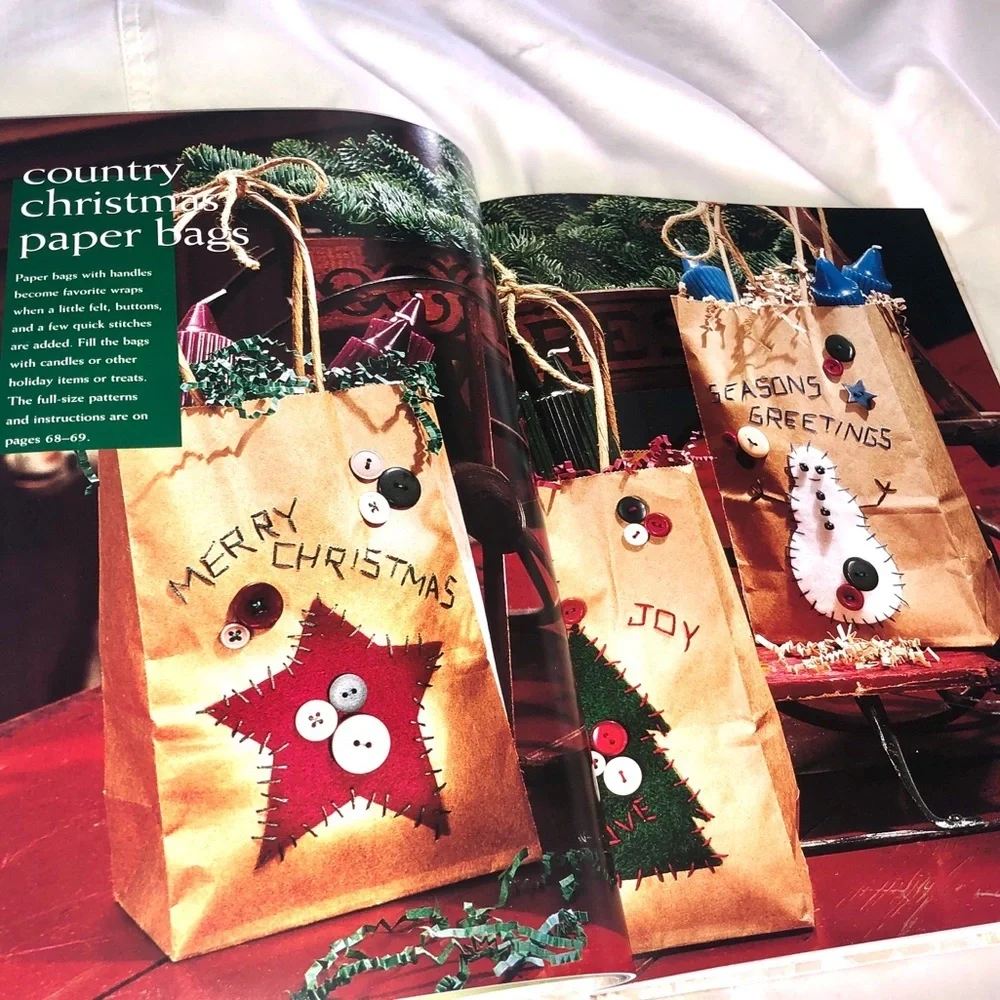 CHRISTMAS ALL THROUGH THE HOUSE HARDCOVER BOOK and COOKBOOK